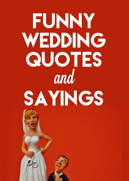Funny Wedding Quotes and Sayings: Perfect for Cards, Invitations and ...
