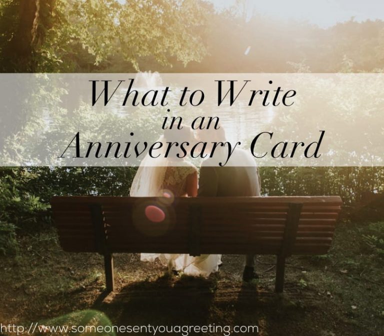 What to Write in an Anniversary Card – Someone Sent You A Greeting