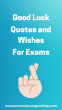 Good Luck Quotes and Wishes for Exams - Someone Sent You A Greeting