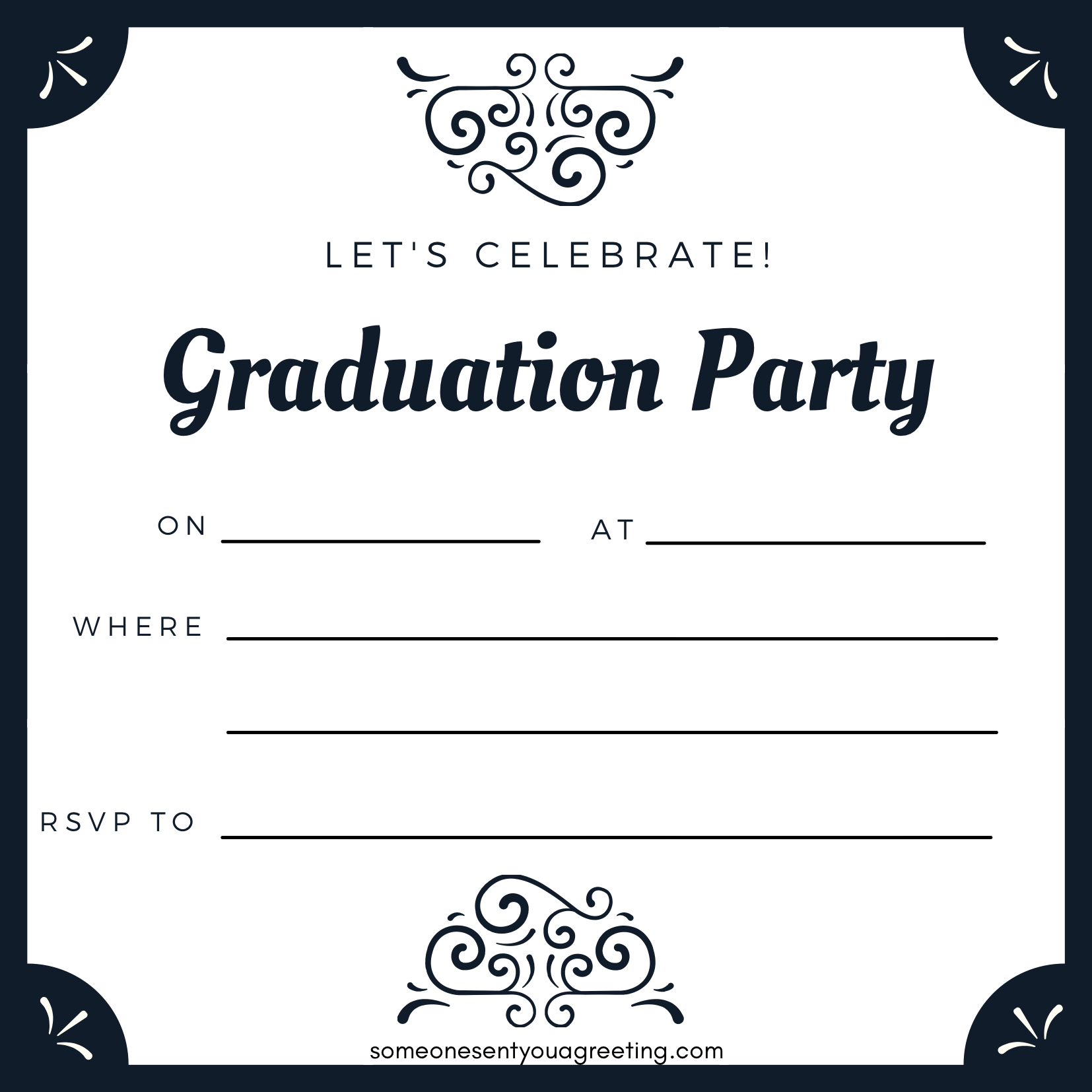 Free Graduation Invitation Templates For Word Toptemplate my id