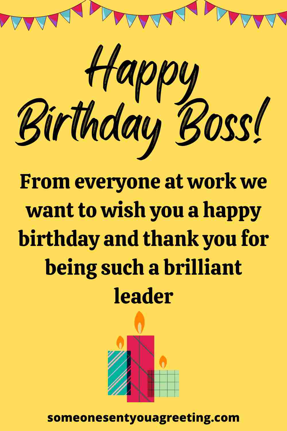 41 Happy Birthday Wishes for your Boss - Someone Sent You A Greeting