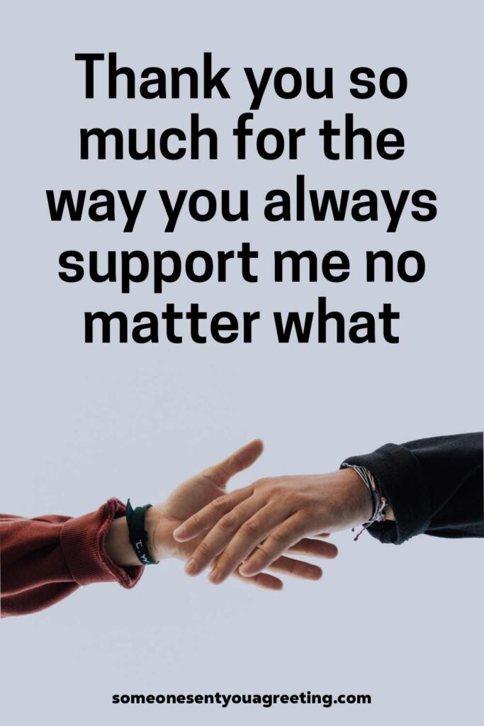 How Do You Say Thank You For Help And Support