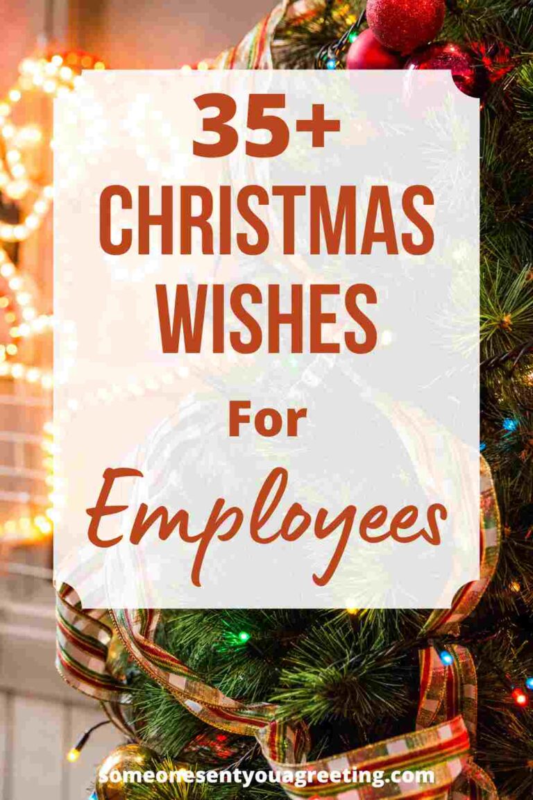 35+ Christmas Wishes for Employees - Someone Sent You A Greeting