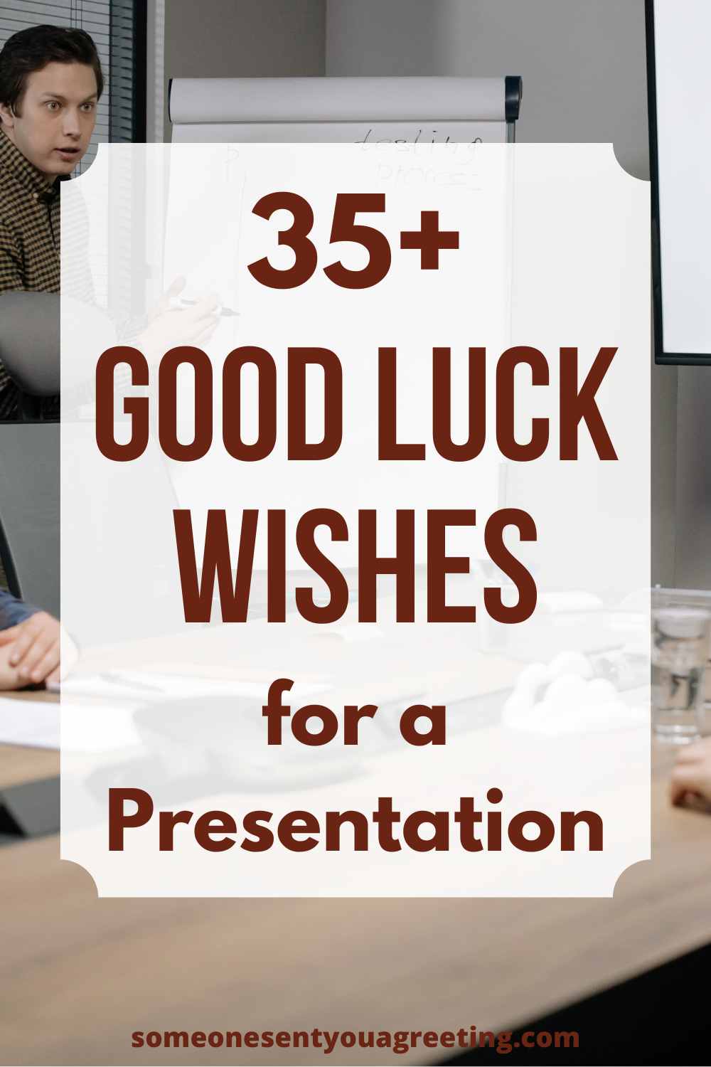 good luck on your presentation tomorrow