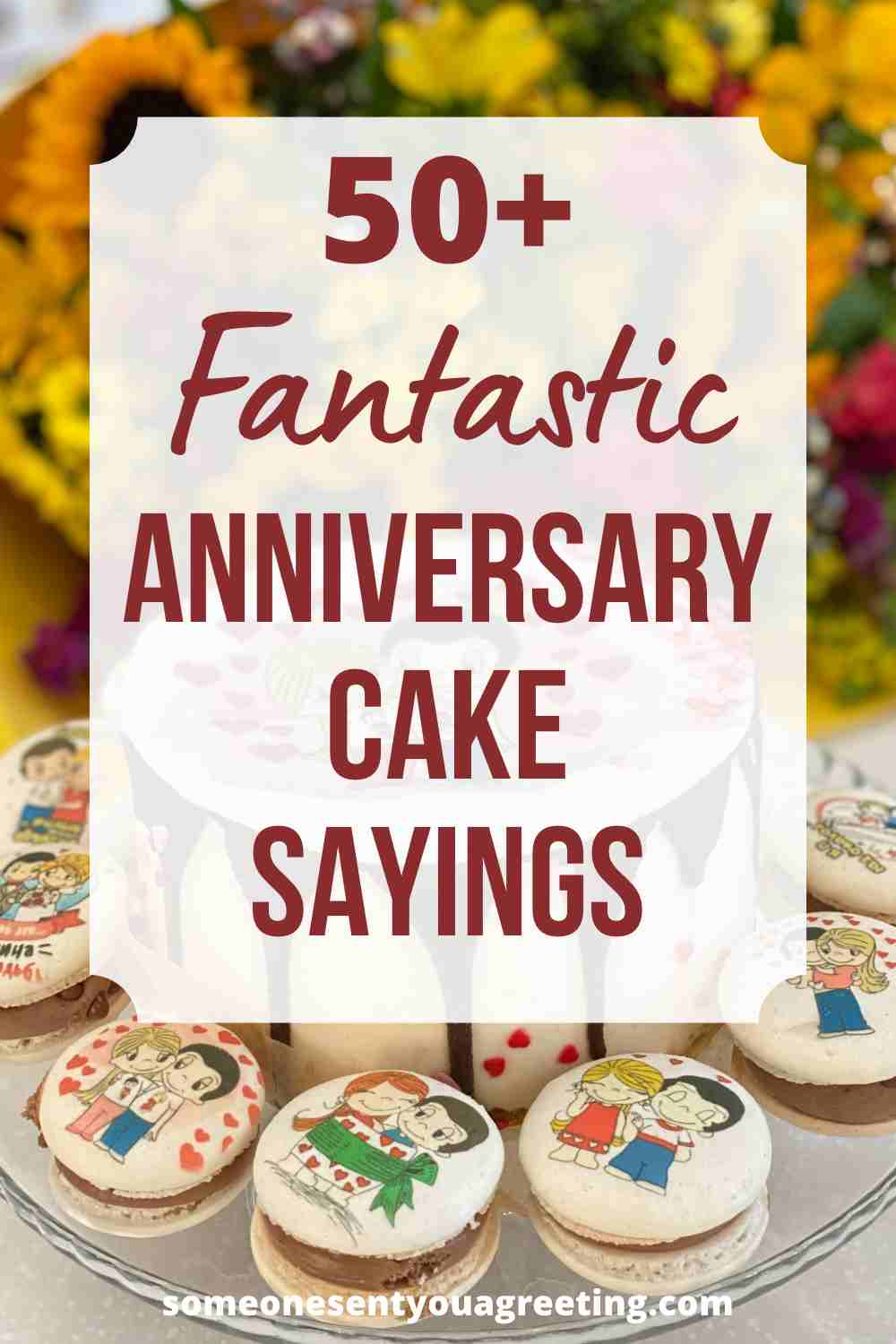 anniversary cake sayings