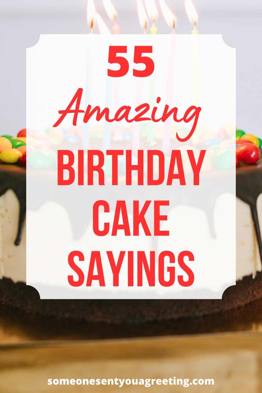 birthday cake sayings