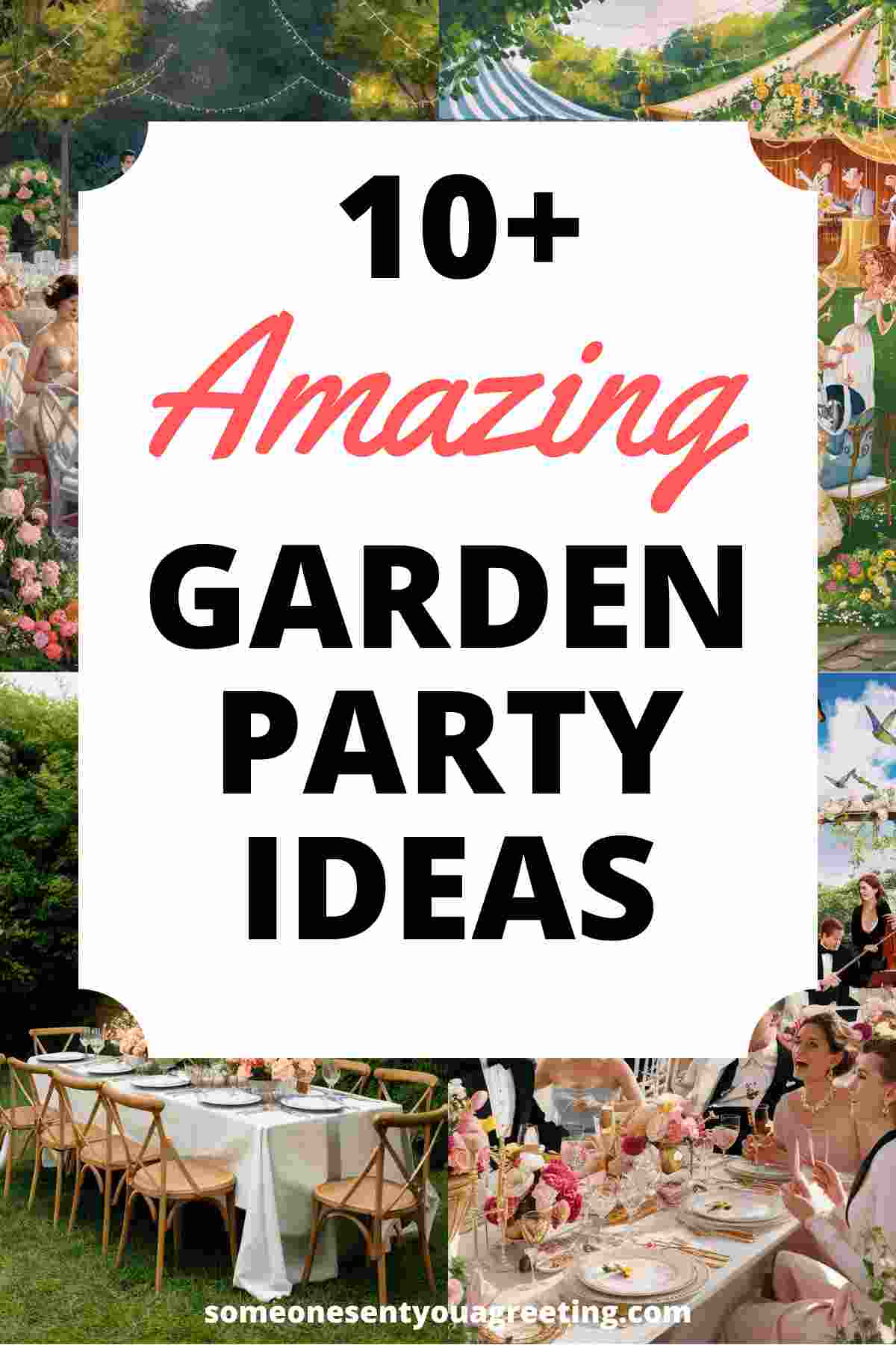 garden party ideas