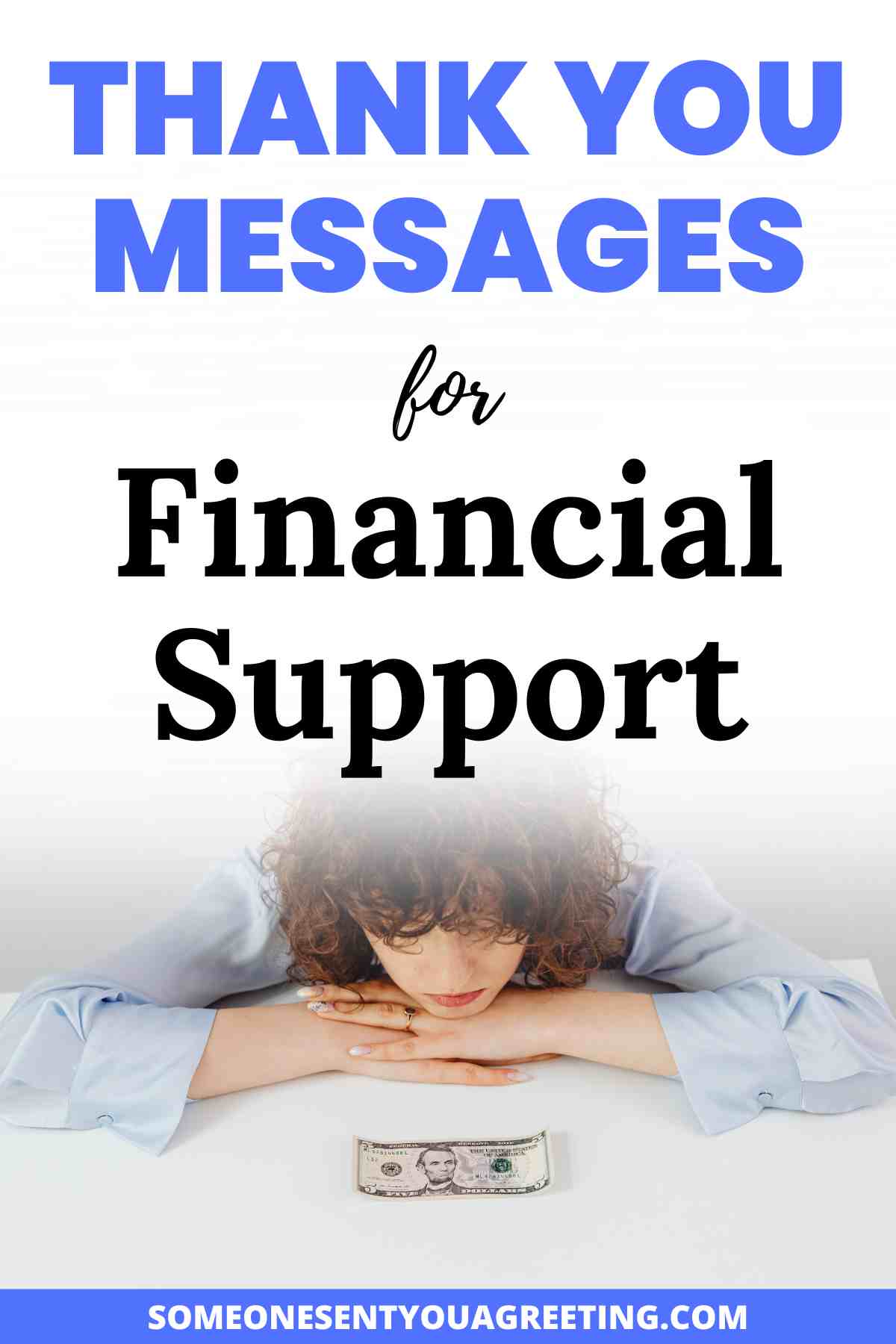 thank you messages for financial support
