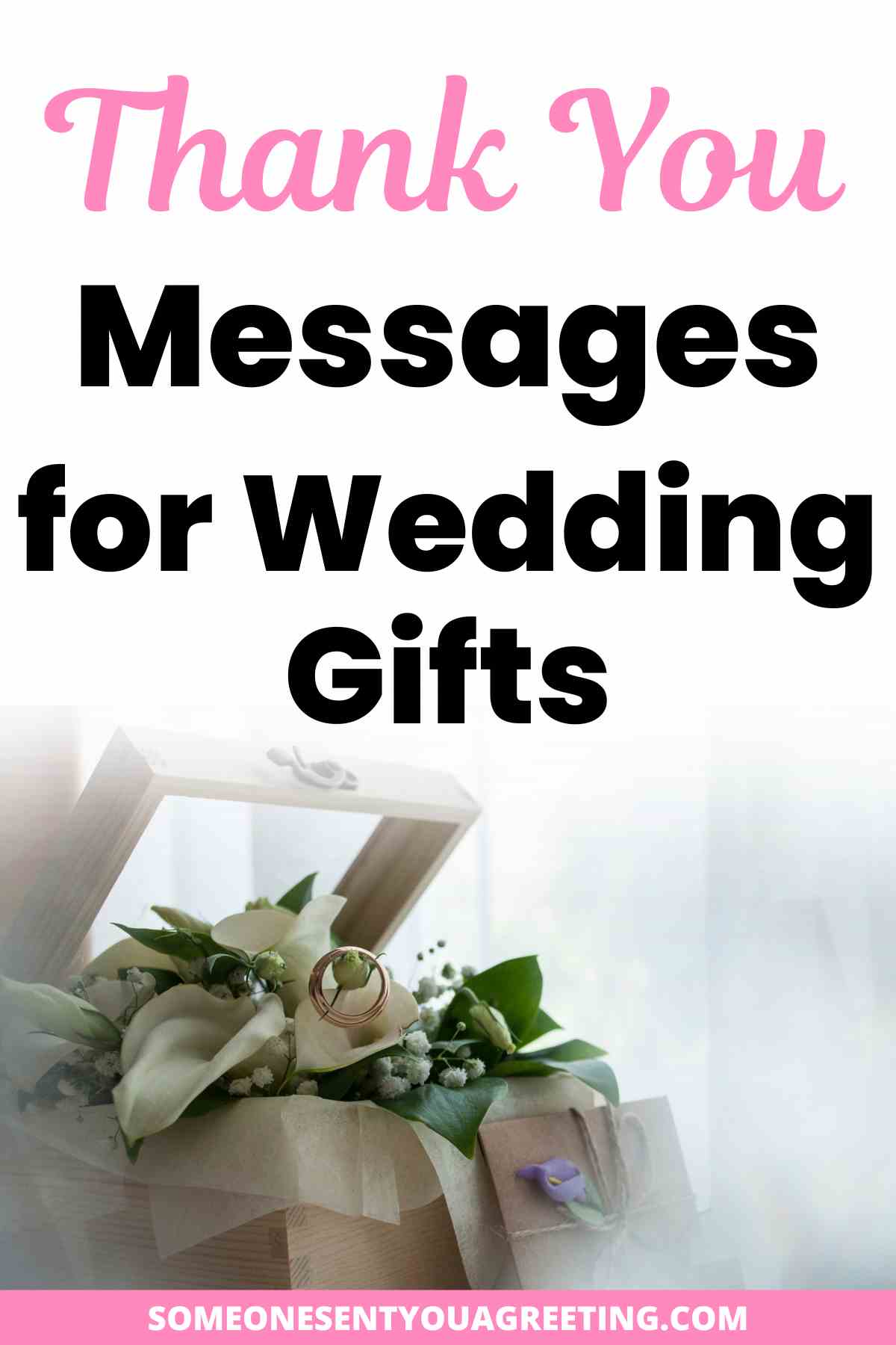 thank you messages for wedding gifts