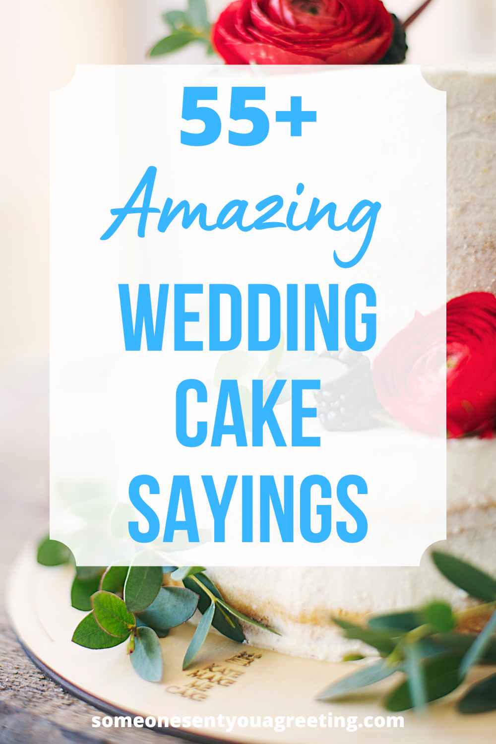 wedding cake sayings